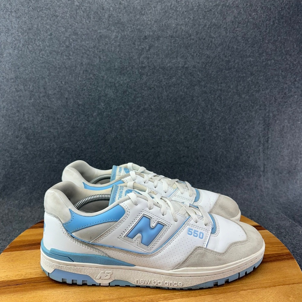 New Balance 550 Basketball White Blue Haze Men's Size 13D BB550LSB